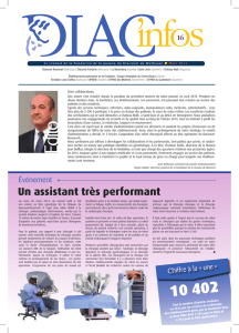 DIAC`infos N°16 - Mars 2014 - Fondation de la maison du Diaconat