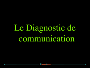 Le diagnostic de com - Jean