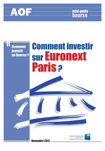 Euronext - Banque Populaire Méditerranée