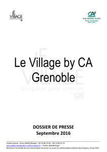 T&eacute;l&eacute;charger le communiqu&eacute; - Cr&eacute;dit Agricole Sud Rh&ocirc;ne Alpes