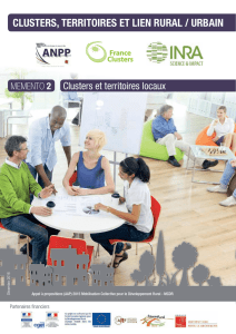 Clusters, territoires et lien rural / urbain