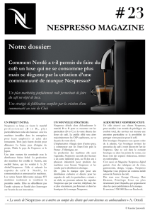 nespresso magazine