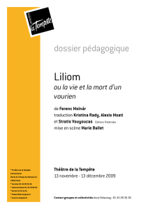 Liliom - Théâtre de la Tempête