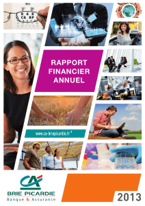 rapport financier annuel