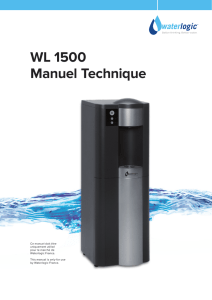 WL 1500 Manuel Technique