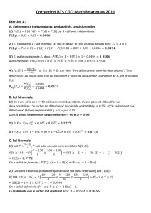 Correction BTS CGO Maths 2011