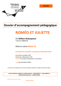 DAP Roméo et Juliette - Theatre