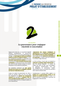 projet d`établissement