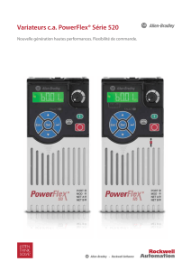 Variateurs ca PowerFlex® Série 520
