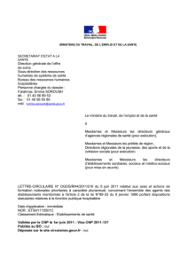 modèle de circulaire