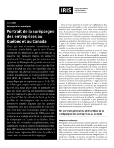 Portrait de la surépargne des entreprises au Québec et au Canada