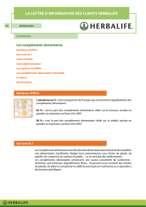 Complements Alimentaires