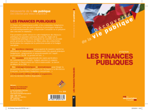 Les finances publiques - La Documentation française