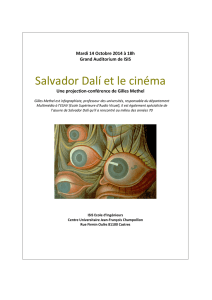 Salvador Dalí et le cinéma