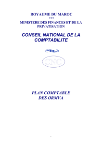 CONSEIL NATIONAL DE LA COMPTABILITE