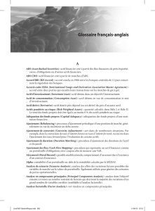 Glossaire français