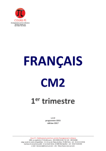 francais cm2