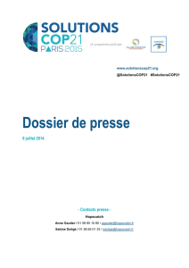 Télécharger le dossier de presse