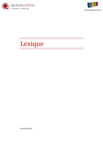 Lexique - Action-on-line