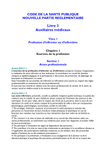 Livre 3 Auxiliaires médicaux - Coordination Nationale Infirmière