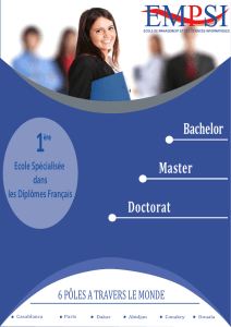 Bachelor Master Doctorat