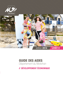 Guide des aides en Morbihan