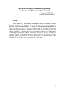 Pour une nouvelle approche pragmatique et raisonnée de l