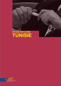 tunisie - European Training Foundation