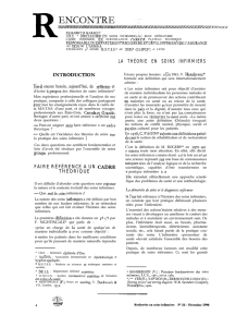 la théorie en soins infirmiers intrqduction