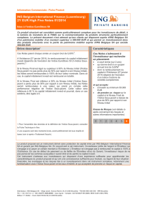 ING Structured Note – Equity Linked