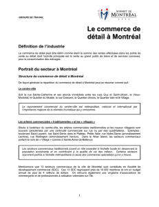 Commerce - Ville de Montr&eacute;al
