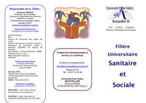 Sanitaire et Sociale - UFR 5 - Université Paul