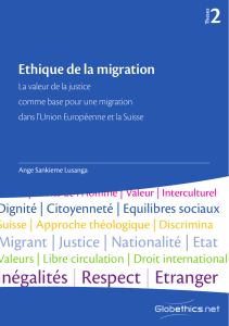 Ethique de la migration