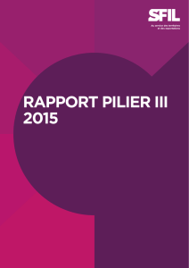 Télécharger le rapport SFIL Pilier III (2015)