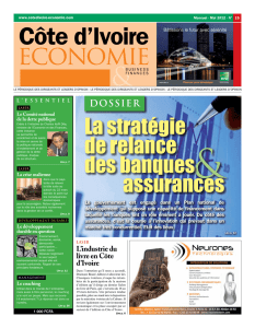 Lire le journal en PDF - Chambre de Commerce Belge en Côte d`Ivoire