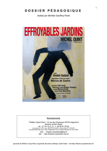 Dossier pédagogique Effroyables Jardins - Theatre Carpe Diem