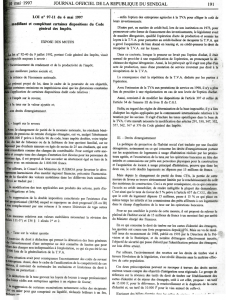 mai-1997 JOURNAL OFFICIEL DE LA REPUBLIQUE DU SENEGAL