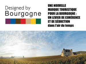 Une nouvelle marque touristique pour la Bourgogne : un levier de