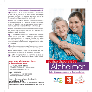 Alzheimer - Ville de Belfort