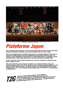 Plateforme Japon - Théâtre de Gennevilliers