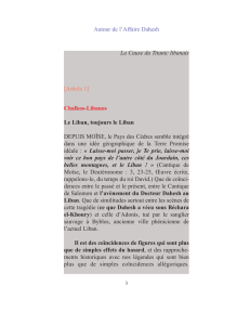 La Cause du Titanic libanais - Pour retourner à la page d`accueil de