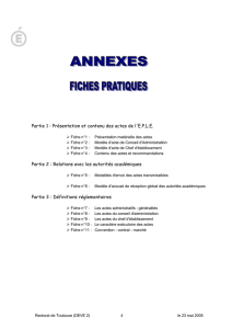Les actes de l`EPLE