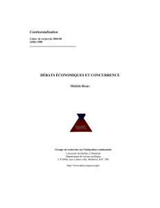 D&eacute;bats &eacute;conomiques et concurrence - IEIM-UQAM