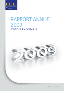Rapport annuel LCL