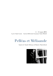 Pelléas et Mélisande - Winterreise – Compagnie Théâtre Paris