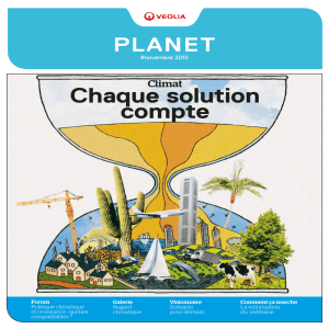 Planet # 8 - Climat : chaque solution compte