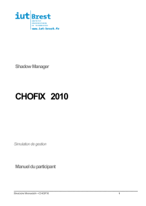 le manuel Chofix (40 pages / 337 Ko / )