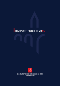 Rapport pilier 3 2015.indd