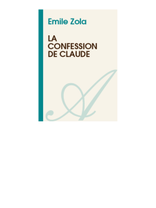 La confession de Claude - Bibliothèque d`Agglomération de Saint