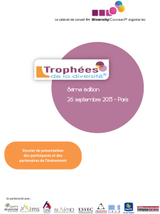 Dossier invités Trophées 2013